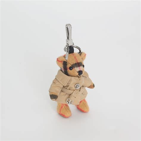 Thomas Bear Charm in Trench Coat in ANTIQUE YELLOW